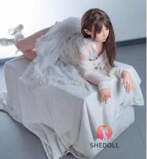 SHEDOLL 檸檬 148cm | D罩杯 | 透视蕾丝裙装 | 白皙精致娇小 | 植毛/加热功能/可动关节 | 纯欲女友